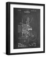 Projecting Kinetoscope Patent-Cole Borders-Framed Art Print