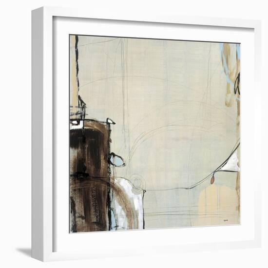 Projection II-Robert Charon-Framed Art Print