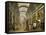 Projet d'aménagement de la Grande Galerie du Louvre en 1796-Hubert Robert-Framed Stretched Canvas