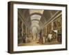 Projet d'aménagement de la Grande Galerie du Louvre en 1796-Hubert Robert-Framed Giclee Print