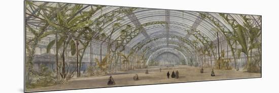 Projet d'un Palais de cristal dans le parc de Saint-Cloud : vue intérieure-Owen Jones-Mounted Giclee Print