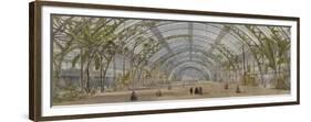 Projet d'un Palais de cristal dans le parc de Saint-Cloud : vue intérieure-Owen Jones-Framed Premium Giclee Print