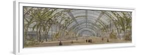 Projet d'un Palais de cristal dans le parc de Saint-Cloud : vue intérieure-Owen Jones-Framed Premium Giclee Print