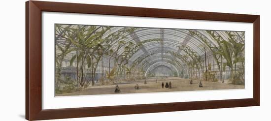 Projet d'un Palais de cristal dans le parc de Saint-Cloud : vue intérieure-Owen Jones-Framed Giclee Print