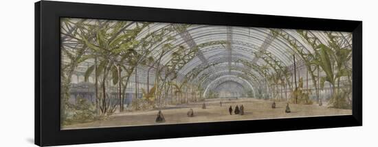 Projet d'un Palais de cristal dans le parc de Saint-Cloud : vue intérieure-Owen Jones-Framed Giclee Print