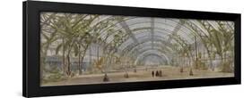 Projet d'un Palais de cristal dans le parc de Saint-Cloud : vue intérieure-Owen Jones-Framed Giclee Print