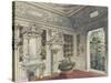 Projet de décor d'antichambre pour le palais du baron Nathaniel de Rothschild-Antoine Zoegger-Stretched Canvas