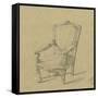 Projet de fauteuils-Antoine Zoegger-Framed Stretched Canvas