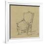 Projet de fauteuils-Antoine Zoegger-Framed Giclee Print