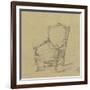 Projet de fauteuils-Antoine Zoegger-Framed Giclee Print