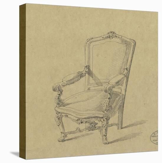 Projet de fauteuils-Antoine Zoegger-Stretched Canvas