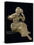 Projet de monument à Antoine Watteau : La jeune fille au masque-Jean Antoine Watteau-Stretched Canvas
