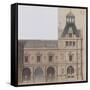 Projet de reconstruction de l'Hotel de Ville-Gabriel Davioud-Framed Stretched Canvas