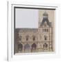 Projet de reconstruction de l'Hotel de Ville-Gabriel Davioud-Framed Giclee Print