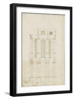 Projet de transformation du choeur de la cathédrale de Bamberg-Herman Vischer-Framed Giclee Print