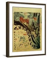 Projet du Programme Pour le 'Théâtre Libre' (Design for Programme of 'Théâtre Libre'), c.1890-91-Edouard Vuillard-Framed Giclee Print