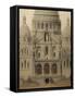 Projet pour l'église du Sacré-Coeur, élévation sud-Paul Abadie-Framed Stretched Canvas