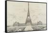 Projet pour l'Exposition Universelle de 1889-Alexandre-Gustave Eiffel-Framed Stretched Canvas