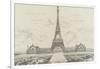 Projet pour l'Exposition Universelle de 1889-Alexandre-Gustave Eiffel-Framed Giclee Print