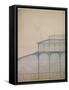 Projet pour la construction des Halles Centrales de Paris-Victor Baltard-Framed Stretched Canvas