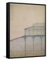 Projet pour la construction des Halles Centrales de Paris-Victor Baltard-Framed Stretched Canvas