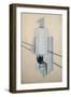 Projet Pour Un Sculpture D'Angle-Vladimir Evgrafovich Tatlin-Framed Giclee Print