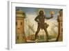 Prologue: the Harbour with the Colossus of Rhodes-Giacomo Torelli-Framed Giclee Print