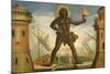 Prologue: the Harbour with the Colossus of Rhodes-Giacomo Torelli-Mounted Giclee Print