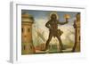 Prologue: the Harbour with the Colossus of Rhodes-Giacomo Torelli-Framed Giclee Print