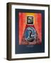 Prologue, Thus Spoke Zarathustra, 2022 (Woodcut and Silkscreen)-Guilherme Pontes-Framed Giclee Print