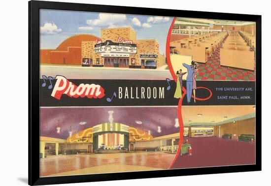 Prom Ballroom, St. Paul, Minnesota-null-Framed Art Print