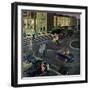 "Prom Dates in Parking Lot," May 19, 1962-Ben Kimberly Prins-Framed Giclee Print