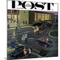 "Prom Dates in Parking Lot," Saturday Evening Post Cover, May 19, 1962-Ben Kimberly Prins-Mounted Giclee Print