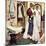 "Prom Dress", March 19,1949-Norman Rockwell-Mounted Giclee Print