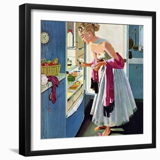 "Prom Momento", October 29, 1955-M. Coburn Whitmore-Framed Giclee Print