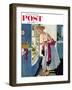 "Prom Momento" Saturday Evening Post Cover, October 29, 1955-M. Coburn Whitmore-Framed Premium Giclee Print