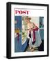 "Prom Momento" Saturday Evening Post Cover, October 29, 1955-M. Coburn Whitmore-Framed Premium Giclee Print