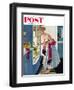 "Prom Momento" Saturday Evening Post Cover, October 29, 1955-M. Coburn Whitmore-Framed Giclee Print