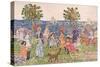 Promenade, 1914/15-Maurice Brazil Prendergast-Stretched Canvas