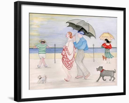 Promenade, 2018-Gillian Lawson-Framed Giclee Print