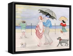 Promenade, 2018-Gillian Lawson-Framed Stretched Canvas