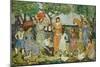 Promenade #2-Maurice Brazil Prendergast-Mounted Giclee Print