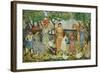 Promenade #2-Maurice Brazil Prendergast-Framed Giclee Print