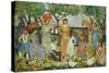 Promenade #2-Maurice Brazil Prendergast-Stretched Canvas