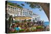 Promenade, Amalfi, Amalfi Coast, UNESCO World Heritage Site, Campania, Italy, Europe-Frank Fell-Stretched Canvas