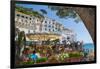 Promenade, Amalfi, Amalfi Coast, UNESCO World Heritage Site, Campania, Italy, Europe-Frank Fell-Framed Photographic Print