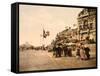 Promenade and Grand Salon, Trouville, France, C.1890-null-Framed Stretched Canvas