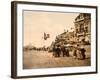 Promenade and Grand Salon, Trouville, France, C.1890-null-Framed Giclee Print