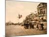 Promenade and Grand Salon, Trouville, France, C.1890-null-Mounted Giclee Print