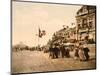 Promenade and Grand Salon, Trouville, France, C.1890-null-Mounted Giclee Print